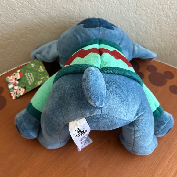Disney Lilo & Stitch Holiday Plush.  14 inch Stitch - Picture 2 of 5